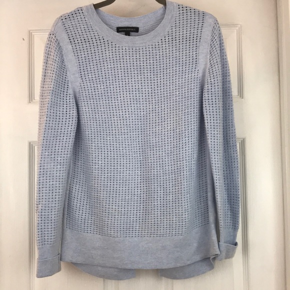 Banana Republic Sweaters - Banana republic light blue sweater